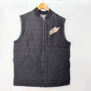 Harriton Quilted Reversible Mens M/M Vest Mountain Dew Freezer M776 - Picture 1 of 10