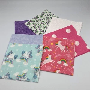 Rainbows and Unicorns Fabric Charm Pack - Picture 1 of 4