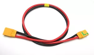 Male XT-90 to Female XT-90 Anti Spark 8",12",18"24", 36" 10 Gauge Ebike - Picture 1 of 16