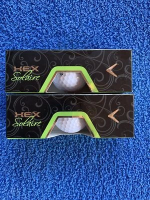 6 pelotas de golf Callaway HEX Solaire - rendimiento óptimo para juego de golf femenino” Foto 1 de 4