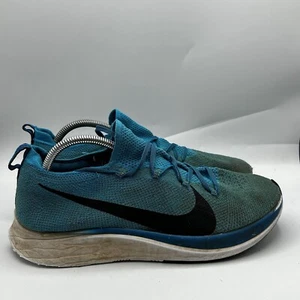 Nike Zoom Fly Flyknit Mens Size 11 Blue Running Training Sneakers AR4561-401  - Picture 1 of 13