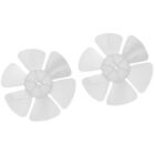 2pcs Plastic Fan Replacement Household Table Standing Fan Replacement