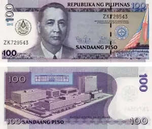 Philippinen 100 Pesos 2012""100 Jahre Freimaurerei und die Adoption von... - Bild 1 von 1