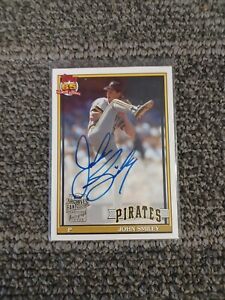 2007 Topps Archives John Smiley Autographed Card Pirates