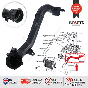 INTERCOOLER TURBO HOSE PIPE FOR NISSAN CUBE JUKE NV200 EVALIA 1.5 DCI 144601FE0C - Picture 1 of 11