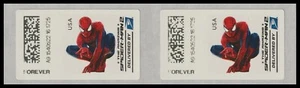 US CVP90 The Amazing Spider-Man 2 Kiosk ATM F horz pair MNH 2014 - Picture 1 of 1