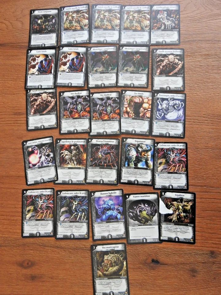 CARTE DUEL MASTERS - 26 Black Cards FRANCAIS - Photo 1/4