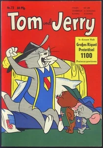 Tom y Jerry Nº73 - EXCELENTE Z0-1 ORIGINAL COMICHEFT Nuevo Tessloff - Imagen 1 de 3