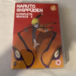 Naruto Shippuden Complete Series Season 4 Box Set Episodes 154-192 DVD Region 2 - Picture 1 of 4
