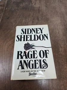 Rage Of Angels by Sidney Sheldon - Stated First Edition 1980 W/ Dust Jacket  - Picture 1 of 10