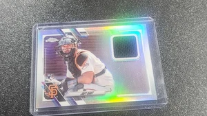 2021 Topps Chrome Joey Bart Csr-jb Patch - Bild 1 von 2