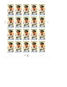 US Stamps #3330 55 cent Billy Mitchell sheet of 20 - Picture 1 of 1