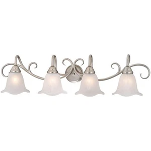 Bella 4-Light Bathroom Light in Transitional Style 9 Inches Tall and 37.5 Inches - Picture 1 of 3