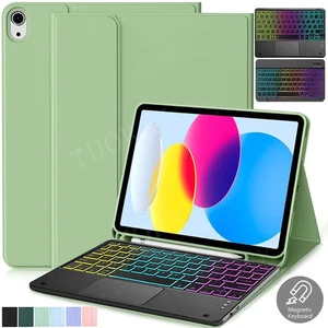 Hülle mit RGB Beleuchtete Tastatur für iPad 10th/11th Generation (A16) 11" 2025 - Bild 1 von 80