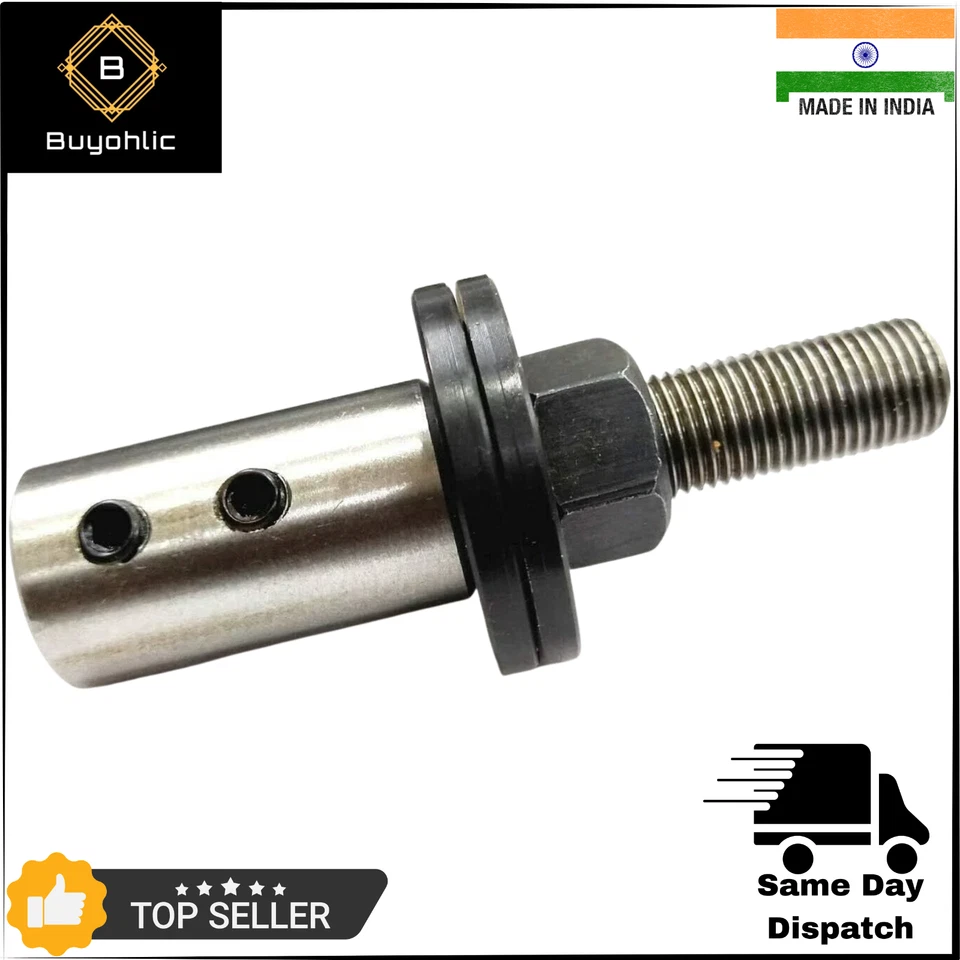 Lathe Spindle Adapter/ Adaptor for mounting polishing buffing wheel - Image 1 of 4