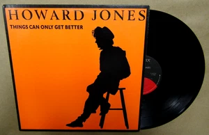 HOWARD JONES-THINGS CAN ONLY GET BETTER,12",1985,VINYL ALBUM RECORD - Picture 1 of 10