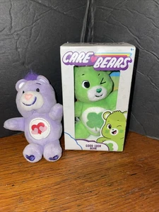 Care Bears Micro Plüsch - Glücksbär und lila Bär - Bild 1 von 5