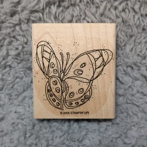 Holzstempel Stampin Up Schmetterling - Bild 1 von 4
