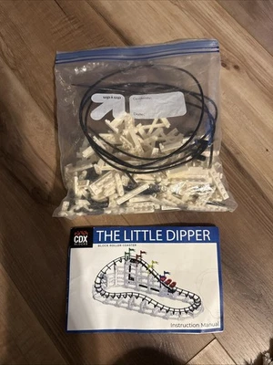 Montaña rusa CDX Blocks Little Dipper 324 piezas + paquete de motor CDX Foto 1 de 2