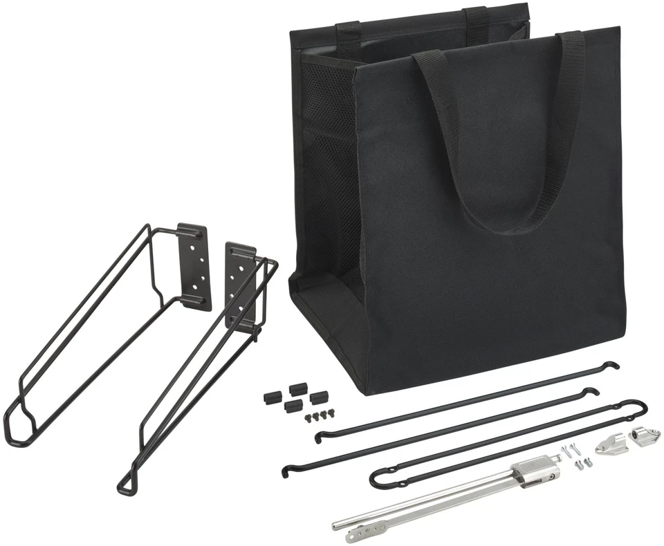 Rev-A-Shelf CTOHSL-18-1 Sidelines 15-1/4"W Pull Out / Tip Out - Black