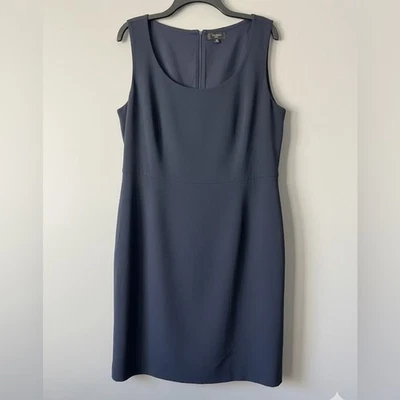 Tahari ASL Women’s Plus Size Embellished Suit Dress Navy Blue Size 16 - Image 1 of 4