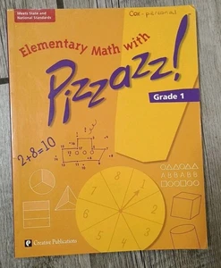 Rare Elementary Math With Pizzazz Grade 1 Creative Productions No Writing Inside - Picture 1 of 12