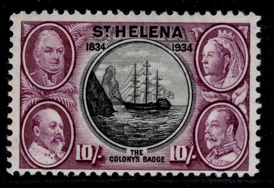 ST. HELENA GV SG123, 10s negro y morado, casi nuevo como nuevo. Cat 300€. Foto 1 de 1