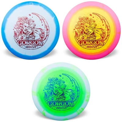 Innova Disc Golf Holiday Halo Star Gorgon w/ Free Luster Snowflake Mini   - Image 1 of 4