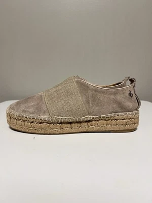 Alpargatas de plataforma sin cordones de gamuza ahumada Rag & Bone para mujer Nina EE. UU. 8 UE 38 Foto 1 de 4