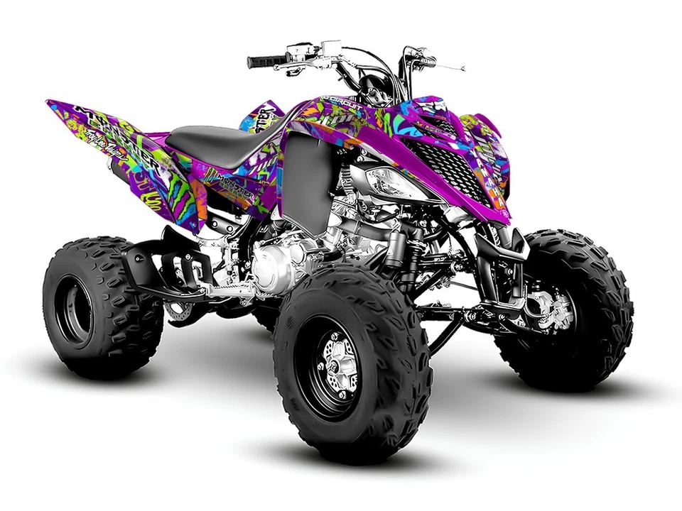 Yamaha Raptor 700 700R Kit Gráficos 2013 2018 2021 a 2025 Calcomanías Pegatinas ATV Foto 1 de 4
