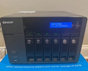 QNAP TVS-671 6-BAY NAS STORAGE RAID 3.0GHz Intel i5 8GB RAM 8TB HDD - Afbeelding 1 van 5
