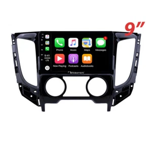 9" Wireless CarPlay Android Auto Nakamichi BT For Mitsubishi Triton M A/C 15-23 - Picture 1 of 3