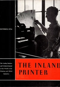 The Inland Printer October 1934 Cover - Picture 1 of 1