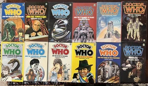Classic Doctor Who Vintage Target Taschenbuch Romane - 12 Bücher Posten - Bild 1 von 1
