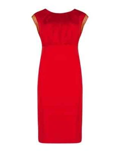 Vestido ceñido al cuerpo Ted Baker Elate rojo adornado lápiz talla 2 UK 10 NUEVO CON ETIQUETAS PRECIO DE VENTA SUGERIDO POR EL FABRICANTE 149 £ - Imagen 1 de 12