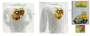 Original 2016 Minions Sweatshirt + Poison Ivy Hood Nature Sweatshirt - Picture 1 of 6