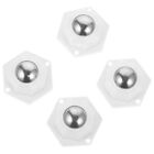  1 Set of Mini Caster Wheels Adhesive Swivel Casters Household Storage Container