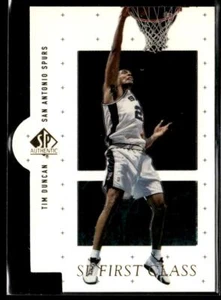 1998-99 SP Authentic Tim Duncan First Class HS - Picture 1 of 2
