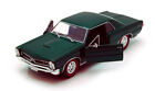 1965 Pontiac Gto, Green - Welly 22092 - 1/24 Scale Diecast Model Toy Car