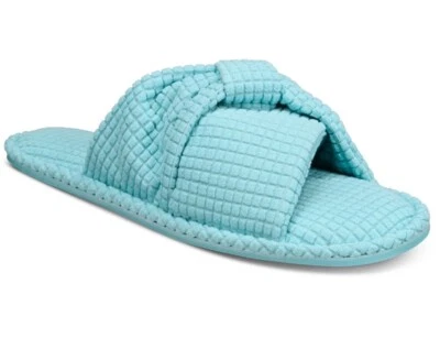 Zapatillas Charter Club para mujer con nudo texturizado vidrio grabado XL 11-12 Foto 1 de 4