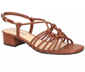 Easy Street Sicilia Damen-Riemchensandalen Größe 6 WW hellbraun NEU - Bild 1 von 14