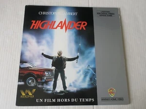 HIGHLANDER     - PAL - FRANCAIS - LASER DISC - Picture 1 of 2