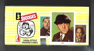 1959 Fleer Three Stooges cards 2016 REISSUE 1 Factory Sealed Box 24 Packs RRPARK - Picture 1 of 3