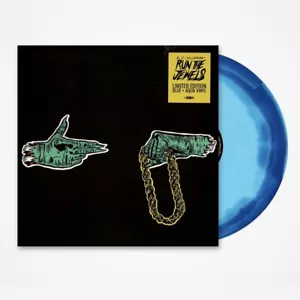 Run The Jewels Ltd HHV Exclusive BLUE / AQUA SWIRL Vinyl LP New - Picture 1 of 5