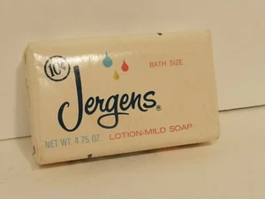 Vintage SEALED Andrew Jergen's Bar Soap Original Packaging Regular Size 4.75 oz. - Picture 1 of 9
