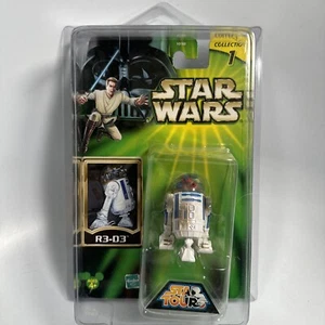 Star Wars 2002 ROTJ Star Tours R3-D3 Droid Collection 1 W/ Star Case Protector - Picture 1 of 11