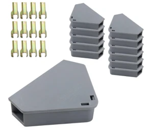 12 Pack Rat Bait Stations Large Rodent Bait Station w/ Key Reusable Mouse Boxes - Picture 1 of 6