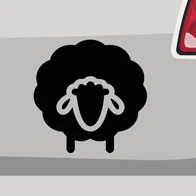 STICKERFREAKS Aufkleber Schaf silhouetten Tier Sticker Kleber Auto Motorrad Fahrrad Laptop JDM