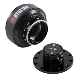 Universa Steering Wheel Quick Release Control Hub Adapter 100% Real Carbon Fiber - Bild 1 von 8