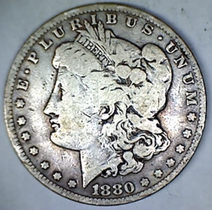 1880 O Morgan Silber Dollar - Bild 1 von 2